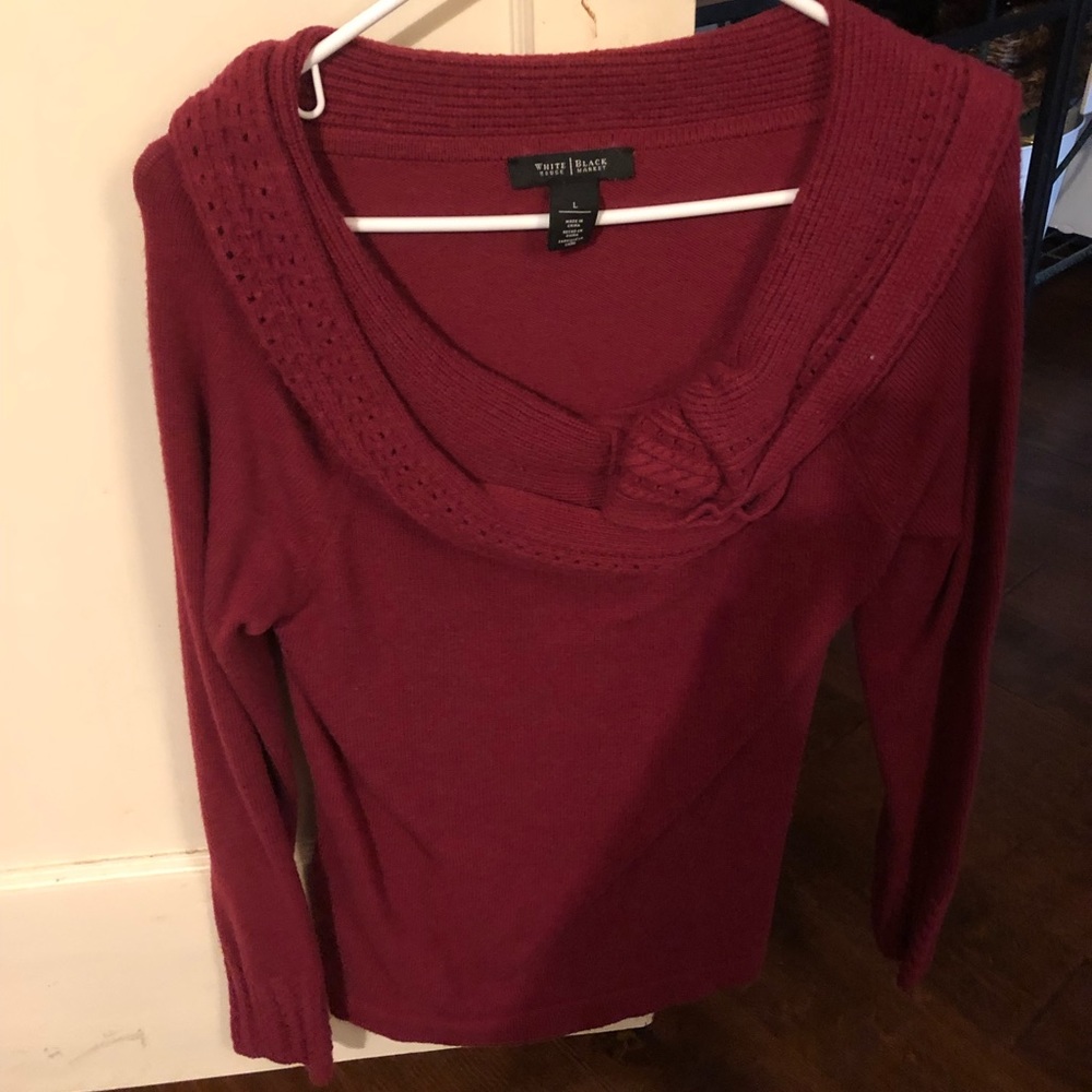 Red sweater